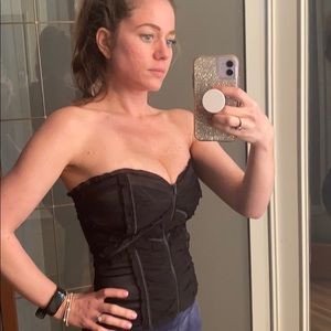 Bebe XS corset top
